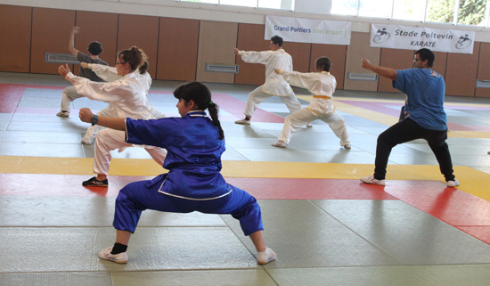 法国普瓦提埃大学孔子学院举办年度“武林大会”