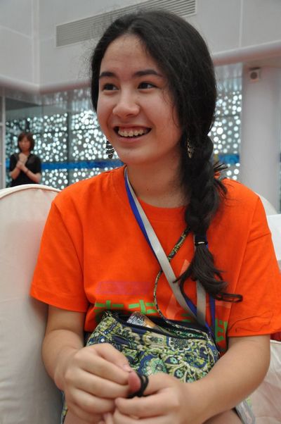 水立方杯赛选手李侧记:人小鬼大李安梅