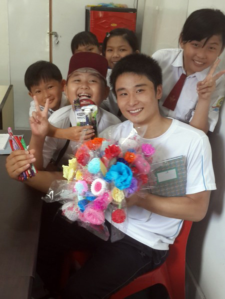 中国赴印尼支教汉语教师:用勇气热情征服未来