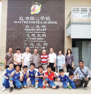 汉语教师走访印尼学校冀多方法激发学生汉语兴趣