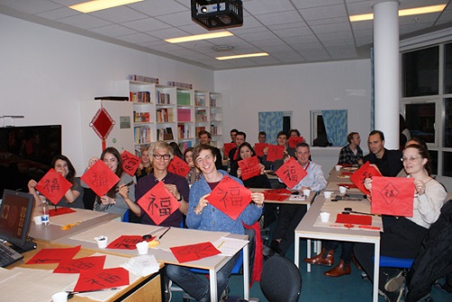 丹麦哥本哈根商务孔子学院举办汉语文化俱乐部