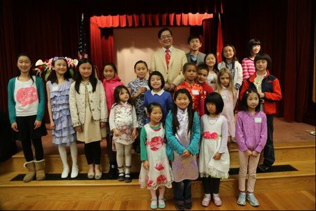 中国驻旧金山总领馆举办“汉语桥杯”招待会(图)