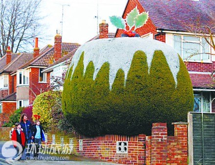 英国人做圣诞布丁全家上阵