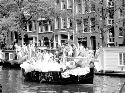 阿姆斯特丹人的窗户有特点