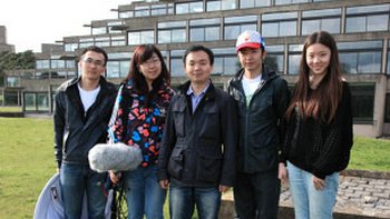 留英学子谈留学生活:拍纪录片展现留学生活(图)