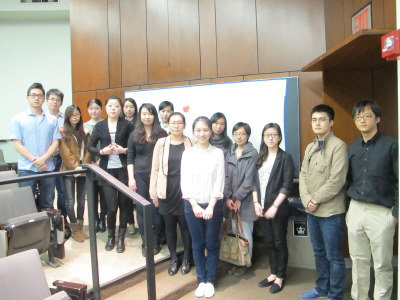 美国哥伦比亚大学中国留学生为四川芦山地震募捐 中新网