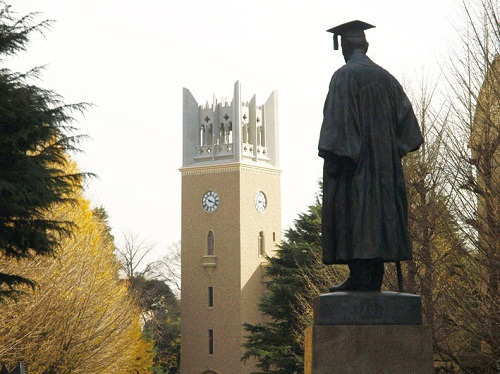 早稻田大学招收和派遣留学生人数均列日本第一