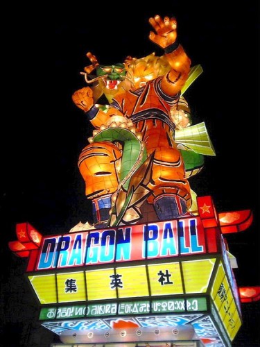 日本青森佞武多节赏巨型花灯