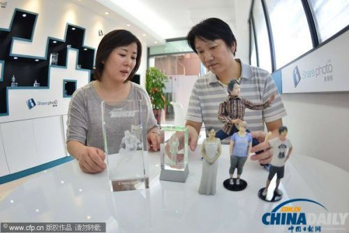 上海“海归”夫妇打造亲民3D“造像”馆