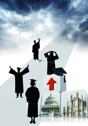2014年出国留学:录取标准趋严欧美仍是热门选择