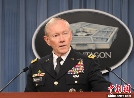 美军参联会主席:美国不会介入南海领土主权争议