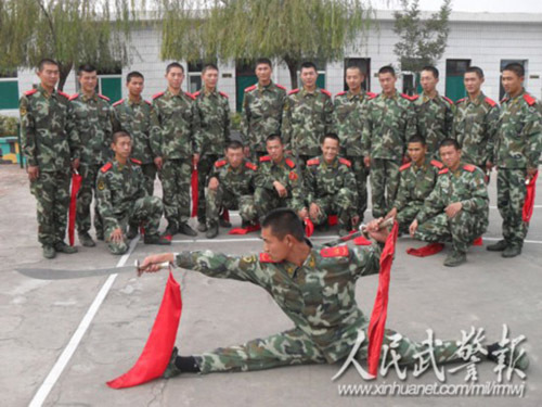 武警部队打造特色警营文化催生部队战斗力