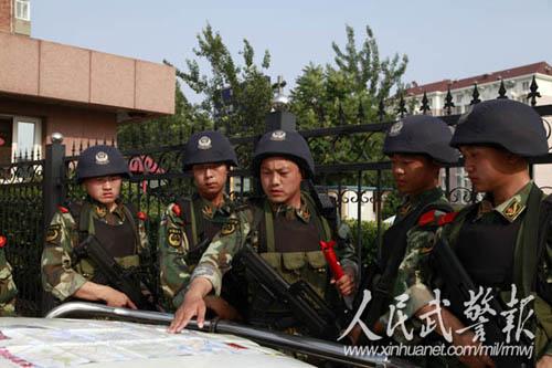 天津武警开展群众性自我教育战士更容易接受