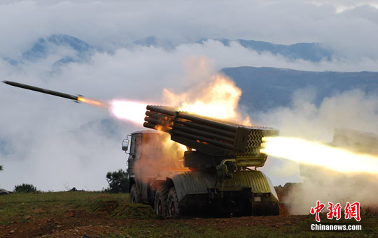 驻滇某师热带山岳丛林地对抗演练新增新型席位