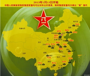 解放军18个集团军番号解密媒体揭秘番号演变史