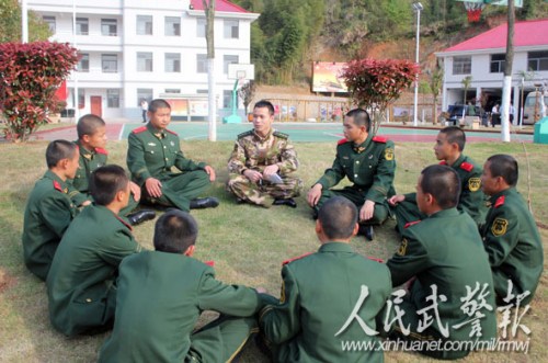 武警泰宁森林大队三中队广泛开展谈心交心活动