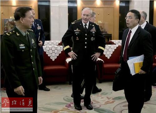 美媒:登普西称中国正劝朝鲜放弃核武