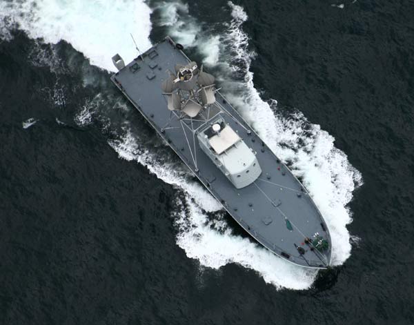 北海舰队智能靶船亮相黄海北斗指路实弹演练(图)