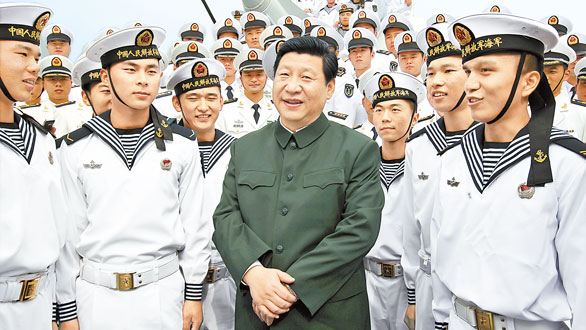 盘点2013中国海军十大新闻：1年组织6次远海训练