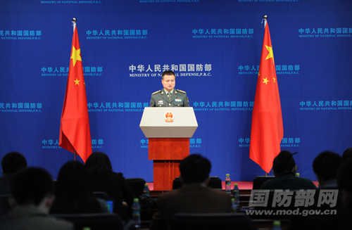 国防部:中方敦促日本继续坚持“无核三原则”