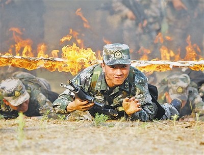 第39集团军某摩步旅从难从严开展练兵活动(图)