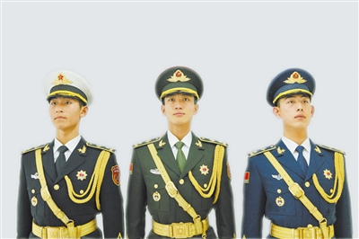 解放军新式礼宾服更透气精致不区分级别资历图