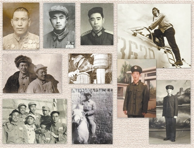 网友晒爷爷从军照:上甘岭头中弹接上电话线(图)