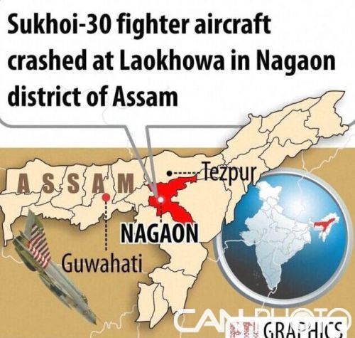 印度1架苏-30MKI坠毁3年中军机坠毁超20起(图)