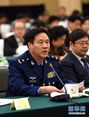 朱德之孙朱和平“戎装”议军改