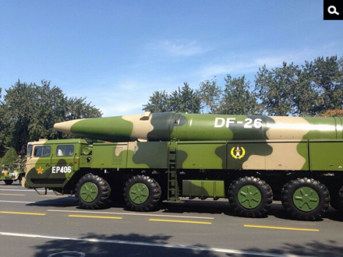 美媒:中国导弹射程覆盖关岛或打破美围堵战略