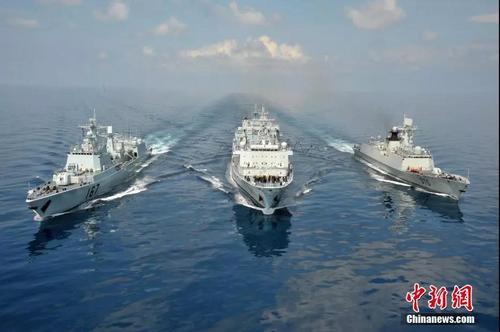 81192，已无法返航；中国海军，请继续前进！
