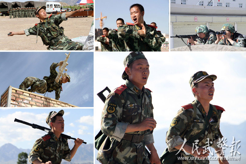 精武强技青海武警集训骨干砥砺硬功铸利剑