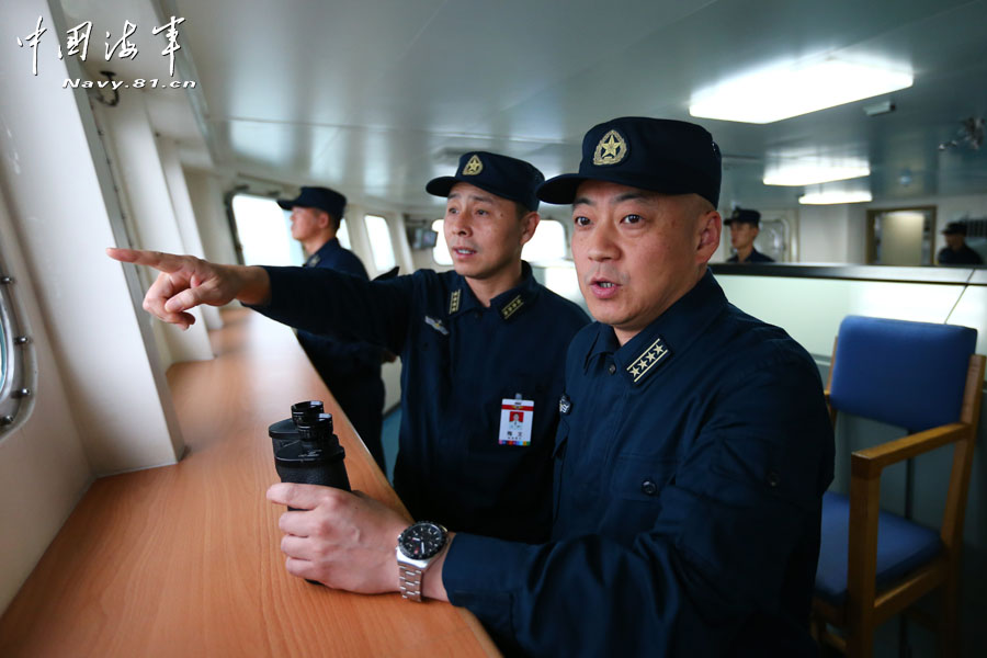 首次曝光：揭秘中国首艘航母内部工作照