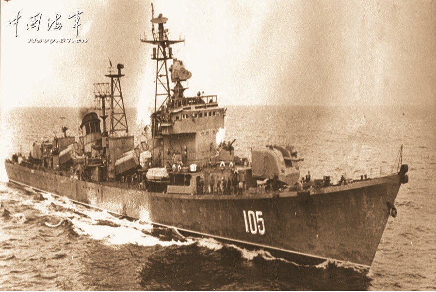 苏联二战淘汰驱逐舰成新中国海军“四大金刚”