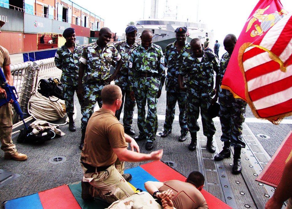 的军事力量主要是便利于其对尼日利亚"博科圣地","基地"组织北非分支