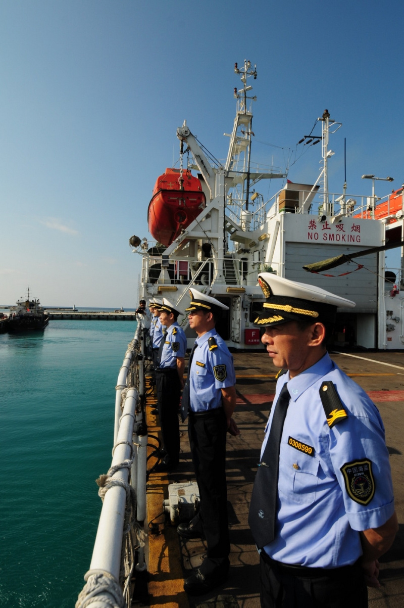 中国海监编队开始巡查西沙岛屿
