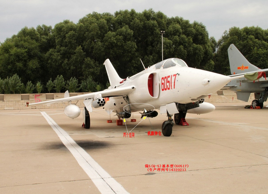 扫盲专业网友总结现役强5强击机外形识别特征