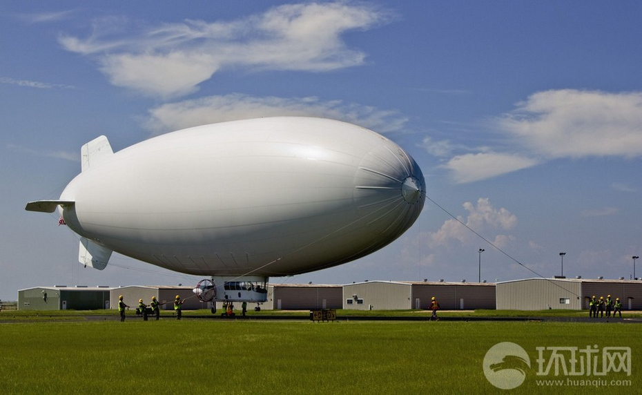 美军花重金购买巨型飞艇为长久监视地面