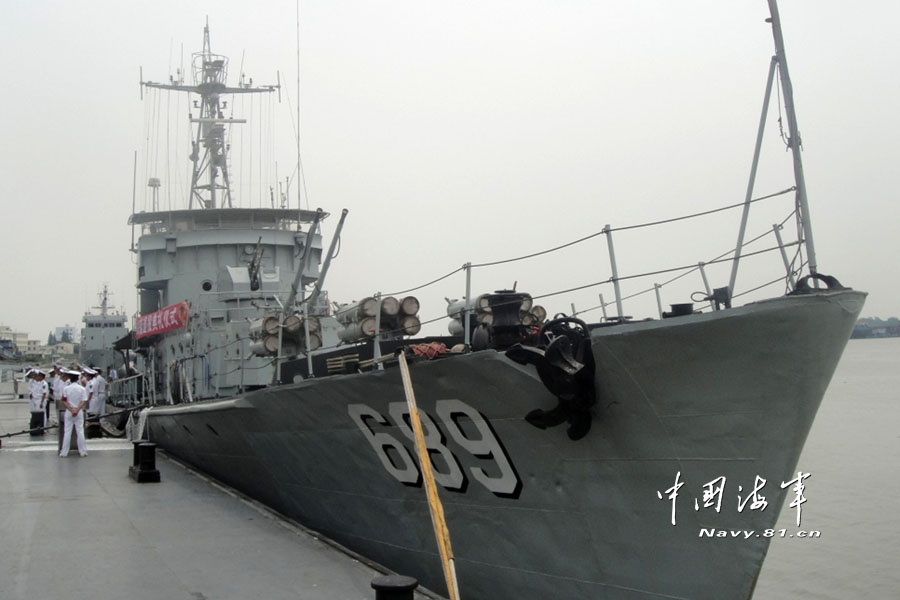 中国海军31年老舰退役到大学发挥余热