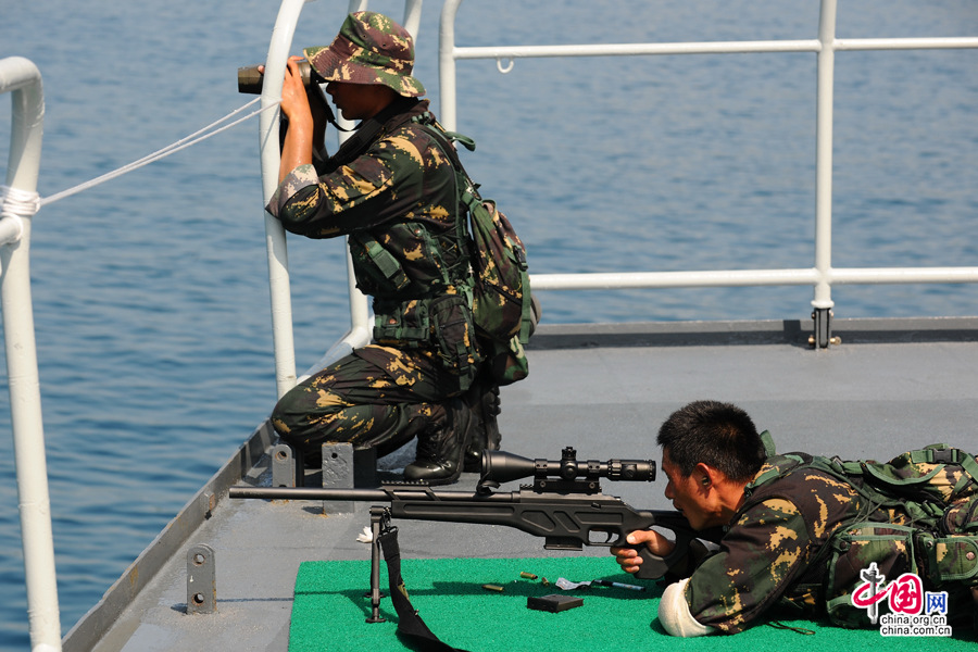 直击解放军全军特种部队海上大比武