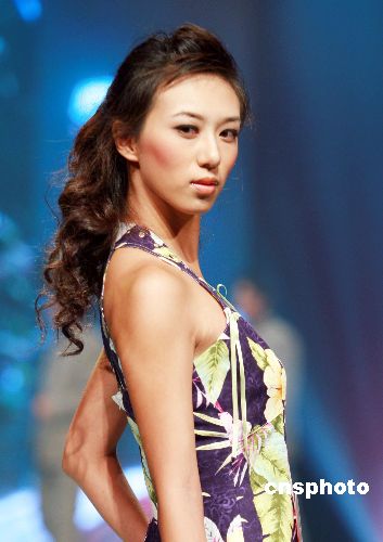 组图cctv模特大赛南宁分赛区第一场决赛3