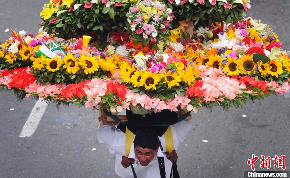 布鲁塞尔70万朵鲜花铺设地毯