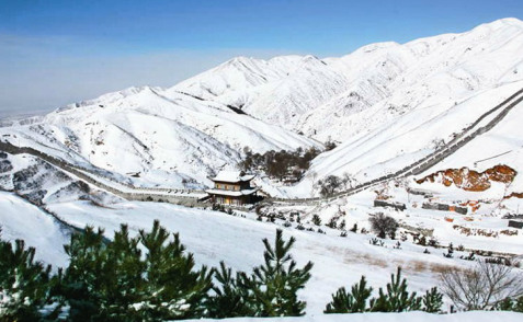 冬游晋北边堡关隘