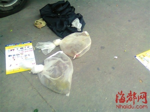 福建莆田市区毒蛇当街叫卖路人担心伤人(图)