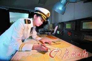 80后女孩担任中国北极科考船二副出生航海世家