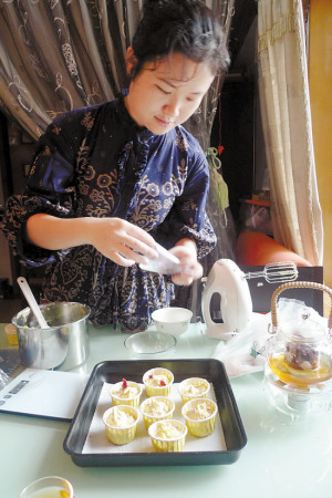 全职妈妈网上分享美食经验走红开美食店计划出书