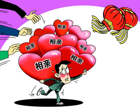 小伙春节7天相亲5次场次太过频繁只来得及看相貌