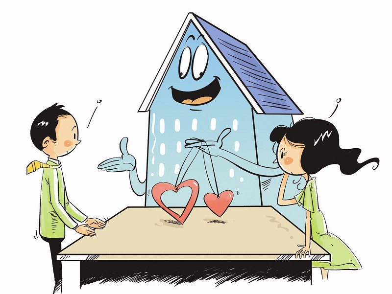 婚前共同买房八成恋人不计较律师建议联名买房