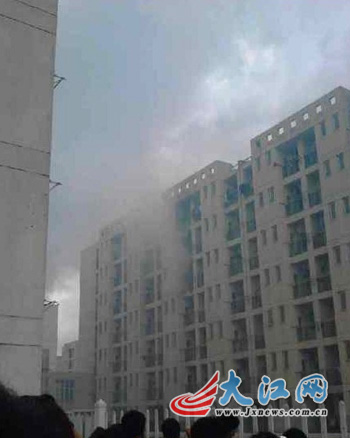 南昌一大学女生寝室发生火灾暂无人员伤亡
