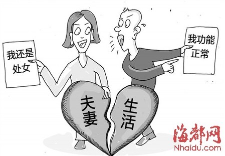 女子婚后一年仍是处女与丈夫互相指责“不行”(图)